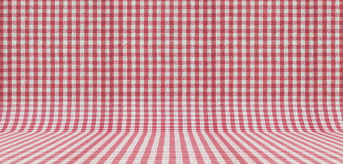 Curved background striped empty scene simple stage backdrop 3d illustration