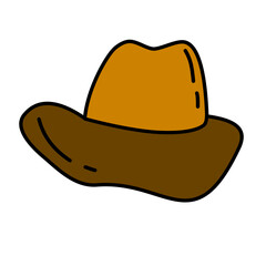 man hat vector element