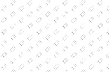 Digital png illustration of tag label design repeated on transparent background