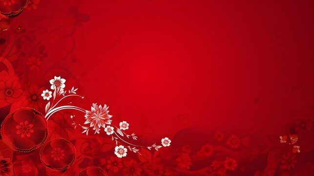 Red background wallpaper