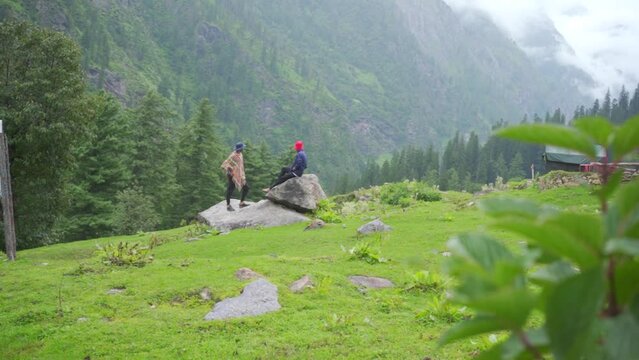 Kasol to Kheerganga trek, Himachal Pradesh, Uttarakhand, India.
