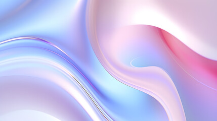 Naklejka premium Abstract wavy background wallpaper. Iridescent colors.