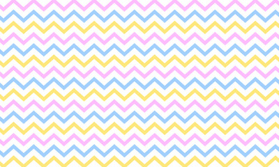 Geometric minimal line zig zag chevron seamless pattern fabric texture background