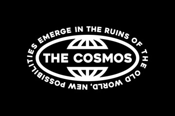 Fototapeta premium streetwear design the cosmoc concept vector graphic tee templates ideas
