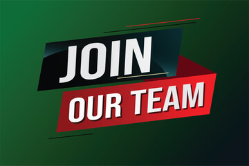 	
join our team word concept vector illustration with modern futuristic 3d style for landing page template ui web mobile app poster banner flyer background gift card coupon label wallpaper	