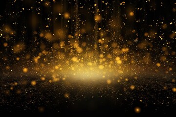 ground background ground beauty background art dust gold golden particles shine stars black Abstract abstract glittering background gold space bokeh Futuristic bright floor shining glistering black