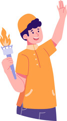 Ramadhan Character Illustration
