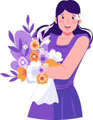 Women Day's Character Illustration