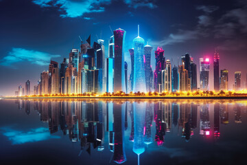 Doha travel destination. Tour tourism exploring.