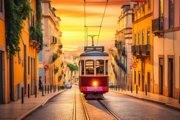 Lisbon Portugal travel destination. Tour tourism exploring.