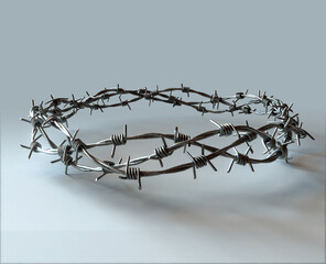 Crown Of Thorns Barbed Wire
