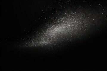 d Particles black dynamic sparkling background particles background 3d Glittering White Natural particles randomly organic space rotate particles floating dust flickering - obrazy, fototapety, plakaty