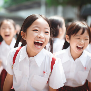 children in the school 