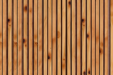 wall seamless vertical slat wood wooden background rustic wall o wooden plank slats brown Seamless lath material pattern paneling material natural texture Raw timber paneling modern wood background - obrazy, fototapety, plakaty