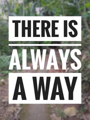 Fototapeta premium Motivational quote 