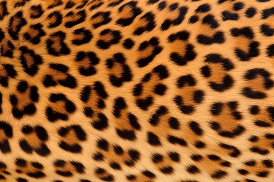 Fototapeta africa fashion leopard wallpaper nature camouflage background pattern spot fur yellow black cat close Leopard animal pelt fur design print abstract safari texture coat closeup background decor hair