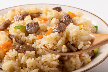 牛ステーキピラフ