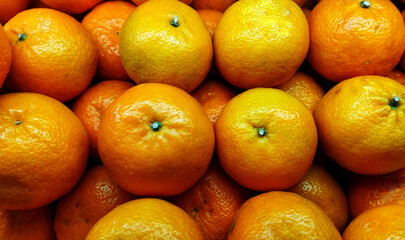 Fresh mandarin orange or tangerines\