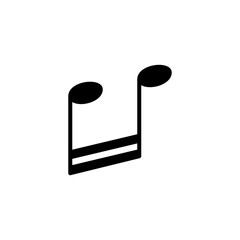 Musical Notation Sign Theory, Musical Key Icon Symbol, can use for Art Illustration, Pictogram, Website, Musical Poster or Graphic Design Element. Vector Illustration