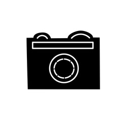 digital camera design icon