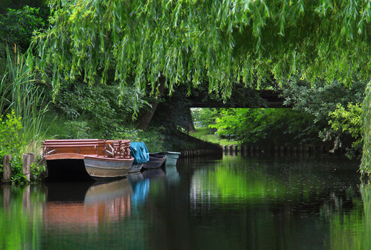 Boats in Spreewald