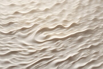 Abstract White Acrylic Paint Waves Background, Acrylic Paint Waves Background, Liquid Paint Background, AI Generative