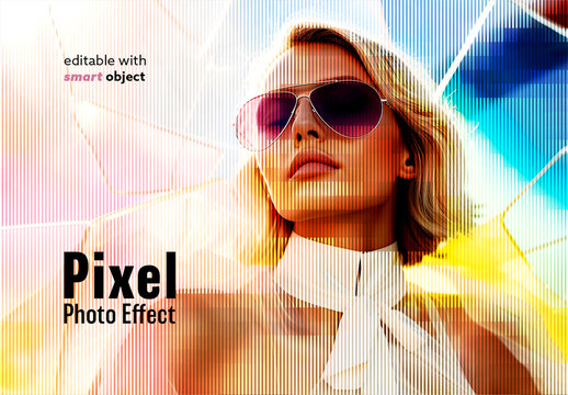 Pixel Photo Effect