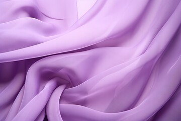 Obraz premium wave pattern chiffon crease fold purple abstract textile texture texture soft background fabric soft material clothes purple smooth s curve delicate artistic drapery silk chiffon rippled decorative
