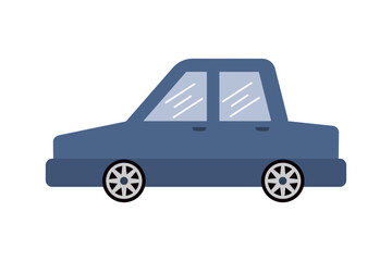 simple cute car illustration vector design