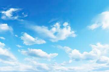 Obraz premium clear bright colours background view weather beauty background summer cloud high sky space blue nature blue light sun sky cloudscape heaven white sunlight cloud beautiful cl landscape white day air