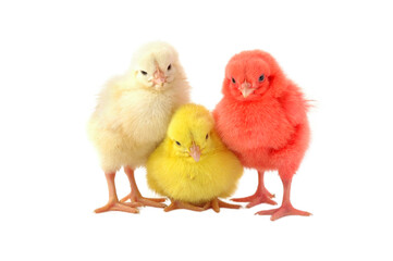 three little chickens