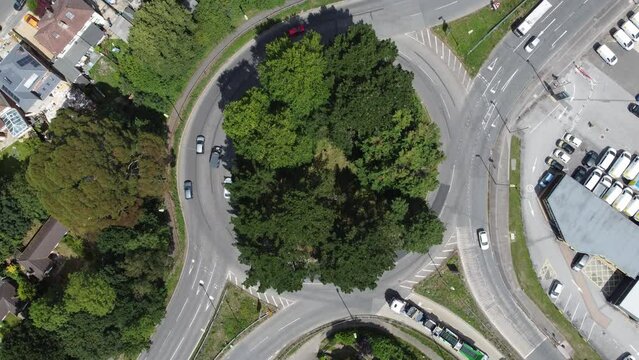 Redbridge Roundabout drone clip 7