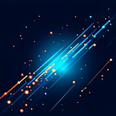 Futuristic technology wave background. Vector illustration. EPS 10.

