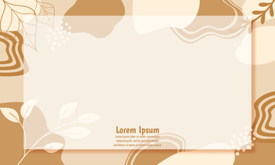 hand drawn flat design abstract doodle background