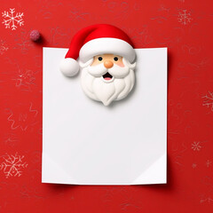 letter for santa claus, generated with ai