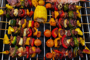 barbecue grill no people