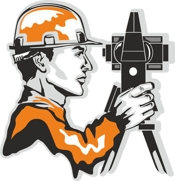Vermesser Illustration