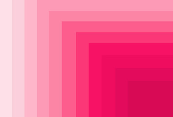 Illustration of Gradient Pink 3D Frame for Abstract Background