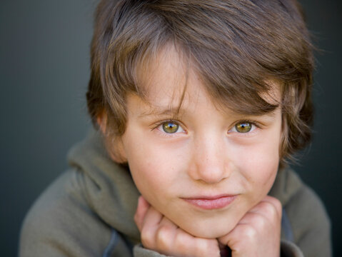 Close up of a young boy
