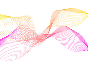 wave line background