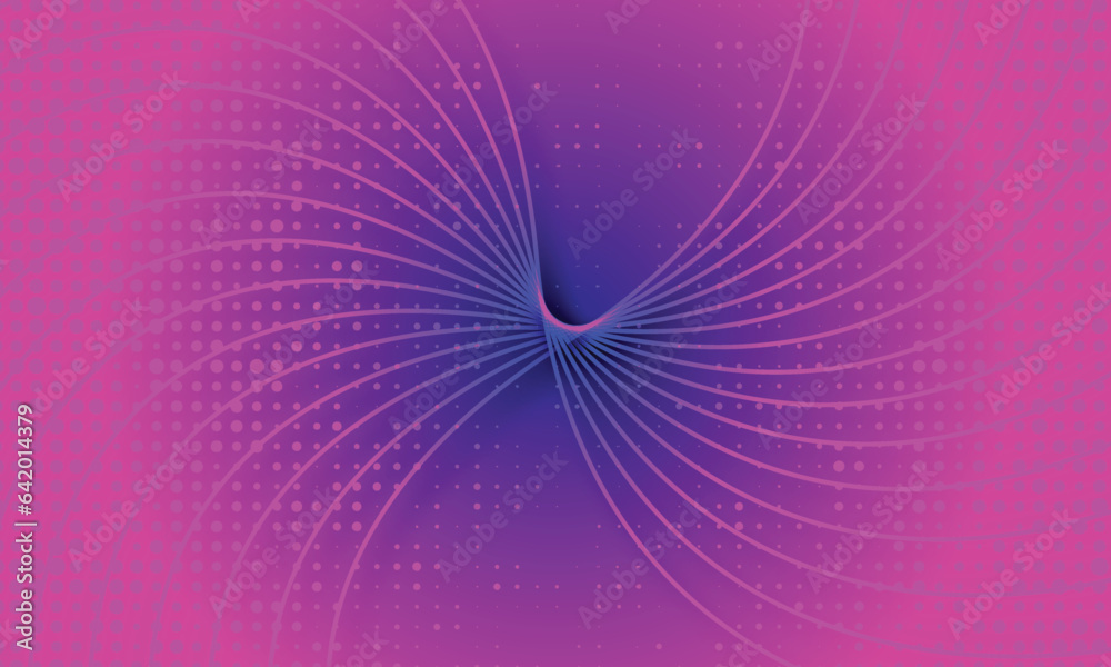 Poster abstract background with lines . pink gradient geometric pattern background design .