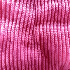 Pink fabric, close straight lined texture,