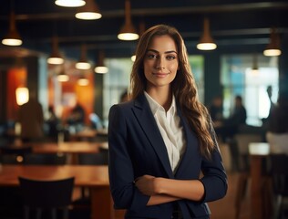 Young woman businesswoman