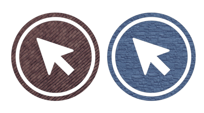 arrow icon symbol multy color texture	