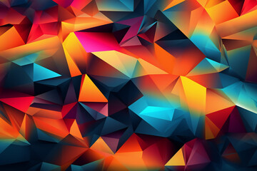 Obraz premium Vibrant Geometric Composition.