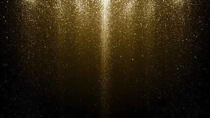Particles abstract gold event awards trailer titles cinematic concert openers luxury celebration background