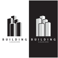 Building logo  architecture vector illustration design,Real Estate logo template, Logo symbol icon