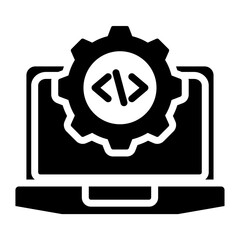 Algorithm Glyph Icon