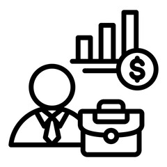 Businesses Outline Icon