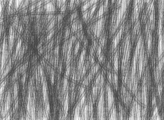 Distressed vertical scratches on transparent background. Grunge brush stroke texture. Rough lines of dry media. Abstract curves and lines.